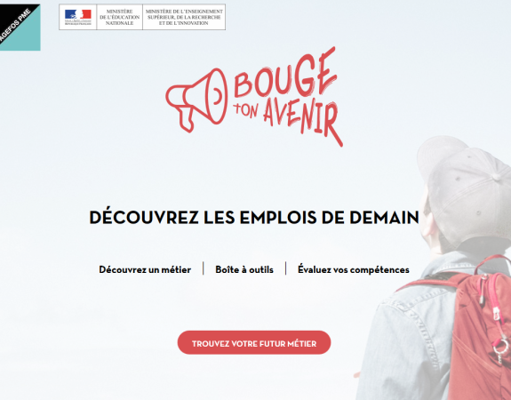 Bouge ton avenir ! Un site sur les métiers qui recrutent