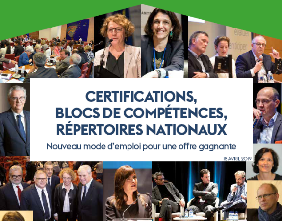 Dossier documentaire sur les certifications, les blocs de compétences et les répertoires nationaux