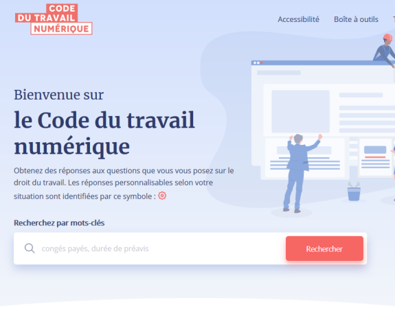 Droit du travail. Lancement du code du travail numérique