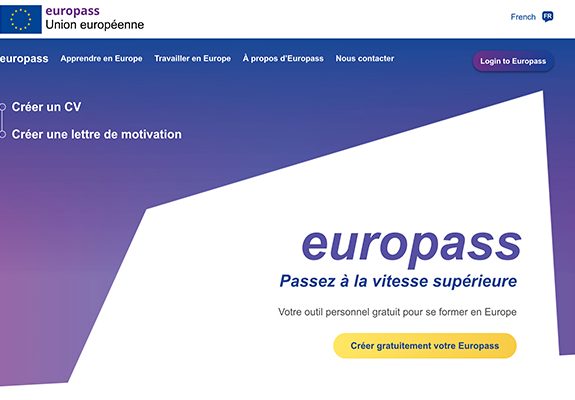 Lancement de la nouvelle plateforme Europass