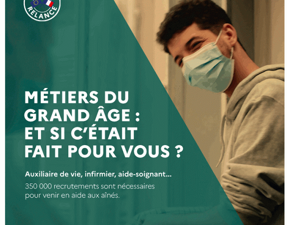 Métiers du grand âge. Une campagne de communication pour promouvoir les emplois