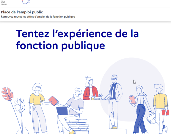 Place de l’emploi public. Plus de 250.000 offres d’emploi ont été publiées en 2021