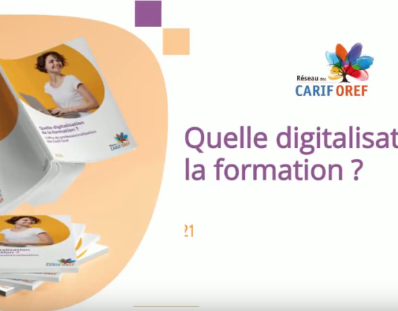 Retour sur la publication « Quelle digitalisation de l’offre de formation ? L’offre de professionnalisation des Carif-Oref »