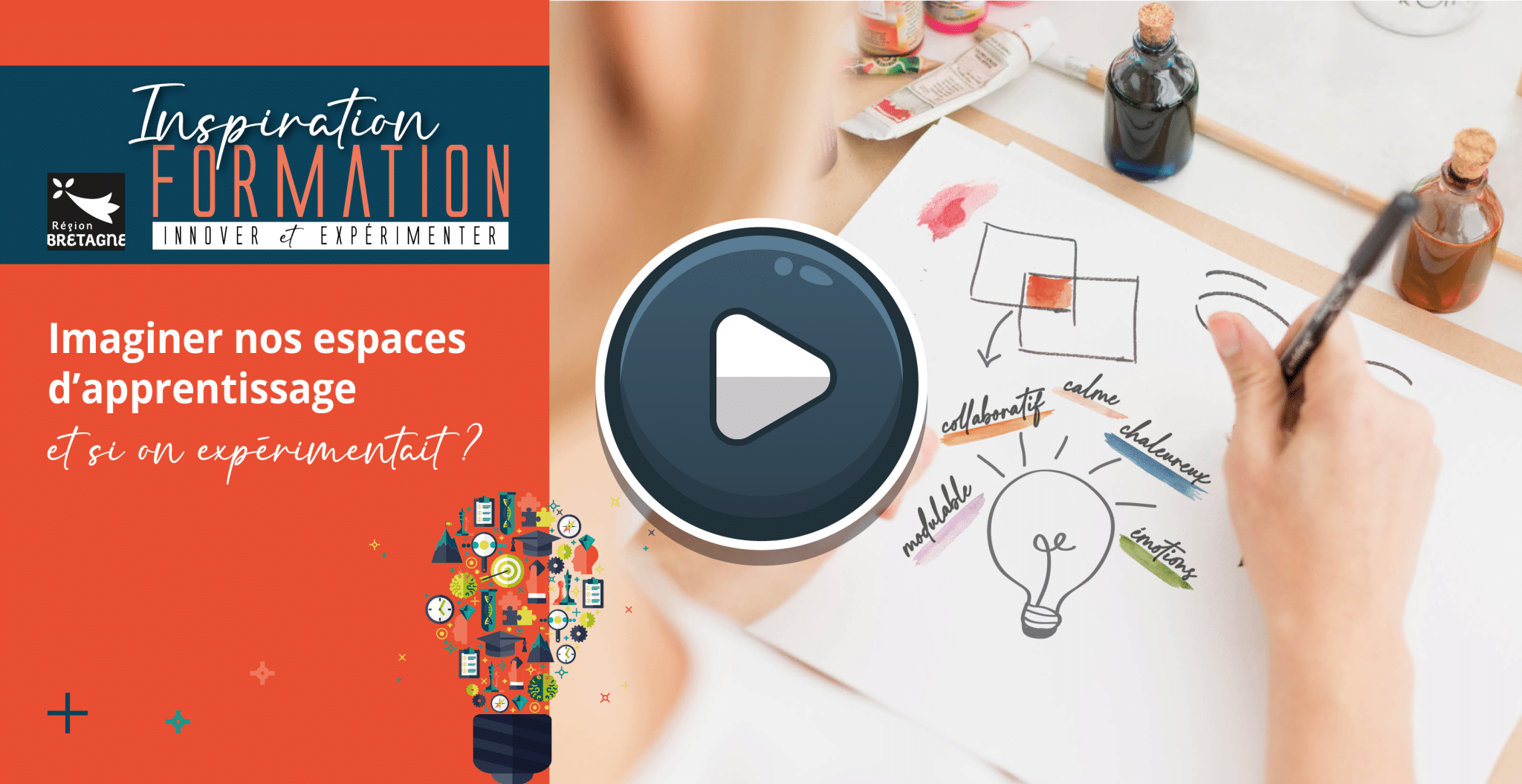 Replay. Inspiration formation : imaginer nos espaces d’apprentissage, et si on expérimentait ?