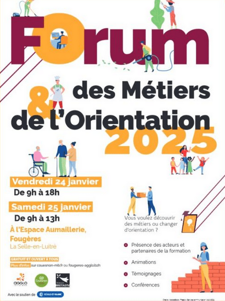 forum des métiers Fougère 2025