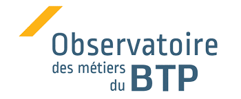 observatoire des métiers du BTP. Logo